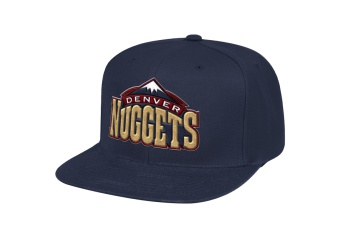 MITCHELL & NESS TEAM GROUND SNAPBACK HWC DENVER NUGGETS