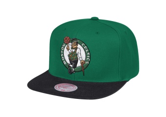 MITCHELL & NESS WOOL 2 TONE SNAPBACK BOSTON CELTICS