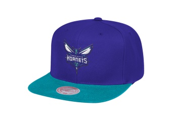 MITCHELL & NESS WOOL 2 TONE SNAPBACK CHARLOTTE HORNETS