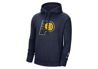 NIKE NBA INDIANA PACERS FLEECE HOODIE COLLEGE NAVY