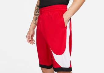 NIKE DRI-FIT HBR SHORTS 3.0 UNIVERSITY RED