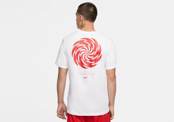 NIKE KYRIE IRVING LOGO DRI-FIT TEE WHITE
