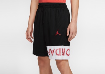 NIKE AIR JORDAN JUMPMAN AIR SHORTS BLACK