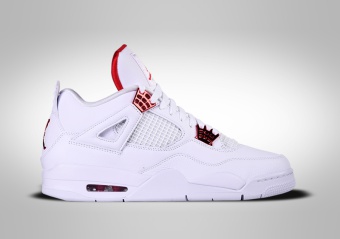 NIKE AIR JORDAN 4 RETRO GS METALLIC RED