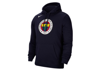 NIKE FENERBAHCE BASKETBALL CLUB FLEECE PULLOVER HOODIE OBSIDIAN