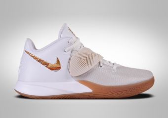 NIKE KYRIE FLYTRAP III WHITE METALLIC GOLD