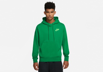 NIKE GIANNIS FREAK PULLOVER HOODIE PINE GREEN