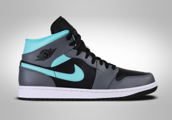 NIKE AIR JORDAN 1 RETRO MID GREY AQUA