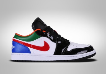 NIKE AIR JORDAN 1 RETRO LOW SE WMNS MULTICOLOR BLACK TOE