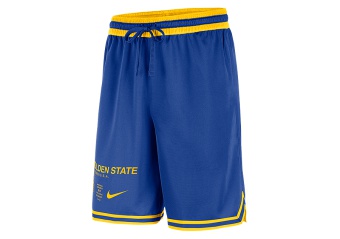 NIKE NBA GOLDEN STATE WARRIORS COURTSIDE SHORTS RUSH BLUE