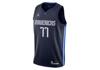 NIKE NBA DALLAS MAVERICKS LUKA DONČIĆ STATEMENT EDITION SWINGMAN JERSEY COLLEGE NAVY