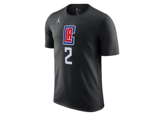 NIKE NBA LOS ANGELES CLIPPERS KAWHI LEONARD STATEMENT EDITION TEE BLACK