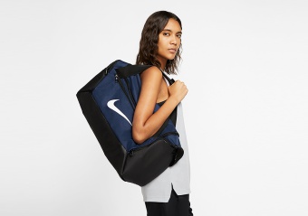 NIKE BRASILIA TRAINING DUFFLE BAG SMALL (41L) MIDNIGHT NAVY