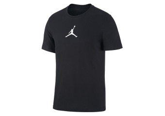 NIKE AIR JORDAN JUMPMAN DRI-FIT CREW TEE BLACK