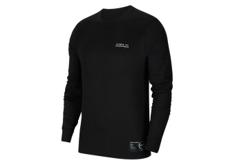 NIKE LEBRON JAMES DRI-FIT LONG-SLEEVE TEE BLACK