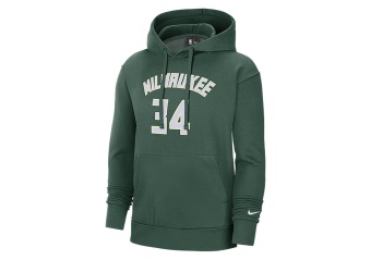 NIKE NBA MILWAUKEE BUCKS GIANNIS ANTETOKOUNMPO HOODIE FIR