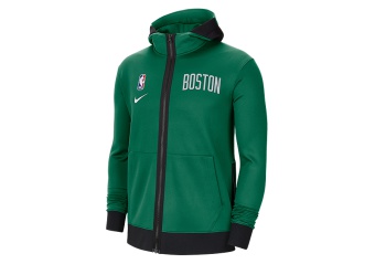 NIKE NBA BOSTON CELTICS SHOWTIME THERMA FLEX HOODIE CLOVER