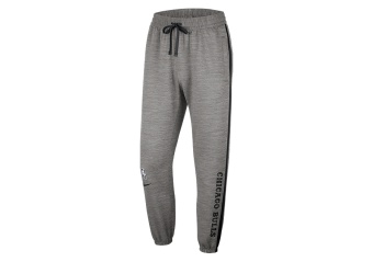 NIKE NBA CHICAGO BULLS SHOWTIME THERMA FLEX PANTS DARK GREY HEATHER