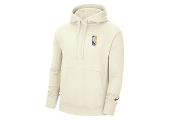 NIKE NBA TEAM 31 ESSENTIAL FLEECE PULLOVER HOODIE SAIL