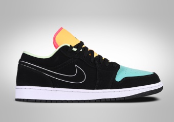 NIKE AIR JORDAN 1 RETRO LOW SE BLACK AURORA GREEN