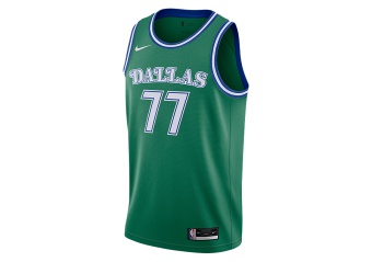 NIKE NBA DALLAS MAVERICKS LUKA DONČIĆ CLASSIC EDITION SWINGMAN JERSEY CLOVER