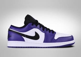 NIKE AIR JORDAN 1 RETRO LOW COURT PURPLE WHITE