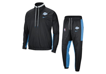 NIKE NBA LOS ANGELES LAKERS CITY EDITION COURTSIDE TRACKSUIT BLACK