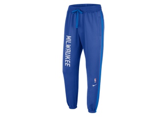 NIKE NBA MILWAUKEE BUCKS SHOWTIME CITY EDITION THERMA FLEX PANTS GAME ROYAL
