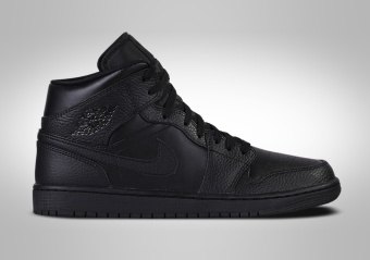 NIKE AIR JORDAN 1 RETRO MID TRIPLE BLACK