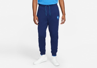 NIKE AIR JORDAN JUMPMAN CLASSICS FLEECE PANTS BLUE VOID