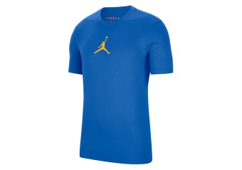 NIKE AIR JORDAN JUMPMAN DRI-FIT CREW TEE SIGNAL BLUE