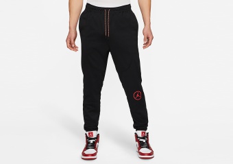 NIKE AIR JORDAN SPORT DNA HBR TRICOT PANTS BLACK