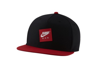 NIKE AIR JORDAN PRO JUMPMAN CLASSICS CAP BLACK GYM RED