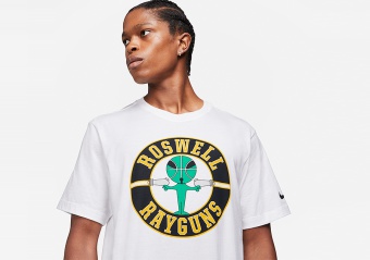 NIKE RAYGUNS HBR CORE TEE WHITE