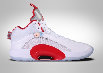 NIKE AIR JORDAN 35 WHITE FIRE RED ZION WILLIAMSON