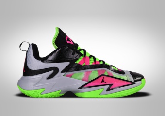 NIKE AIR JORDAN WESTBROOK ONE TAKE 3 GS NEON MULTICOLOR