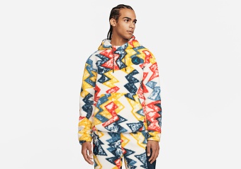 NIKE AIR JORDAN ESSENTIAL STATEMENT MOUTAINSIDE FLEECE HOODIE SAIL