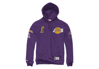 MITCHELL & NESS CHAMP CITY HOODY LOS ANGELES LAKERS