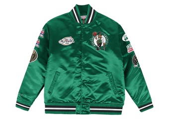 MITCHELL & NESS CHAMP CITY SATIN JACKET BOSTON CELTICS