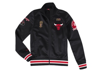 MITCHELL & NESS CHAMP CITY TRACK JACKET CHICAGO BULLS