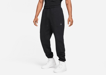 NIKE AIR JORDAN ESSENTIALS FLEECE PANTS BLACK