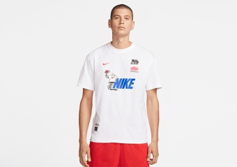 NIKE BYTC PREMIUM MAX90 TEE WHITE