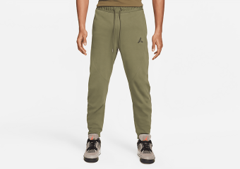 NIKE AIR JORDAN ESSENTIAL WARMUP PANTS MEDIUM OLIVE