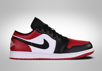 NIKE AIR JORDAN 1 RETRO LOW BRED TOE