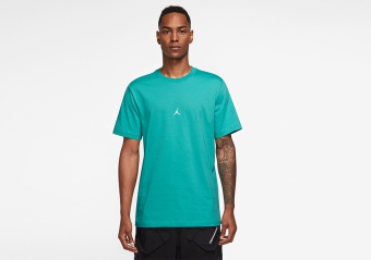 NIKE AIR JORDAN ESSENTIALS FLIGHT 23 CREW TEE WASHED TEAL