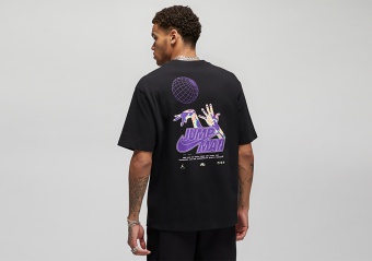 NIKE AIR JORDAN JUMPMAN STATEMENT 85 CREW TEE BLACK