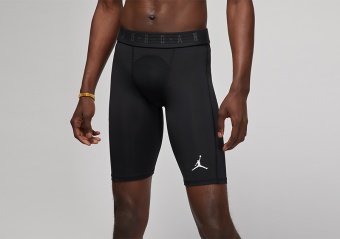 NIKE AIR JORDAN SPORT COMPRESSION SHORTS BLACK