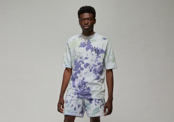 NIKE AIR JORDAN SPORT DNA STATEMENT 85 CREW TEE OCEAN CUBE