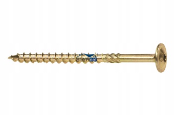 WKRĘTY CIESIELSKIE 8x300 TORX TAL ŁEB TALERZOWY TALERZOWE 10szt WKRĘT-MET