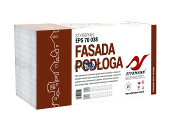 STYROPIAN STYRMANN FASADA EPS 70 038 paczka /detal - WYSYŁAMY KURIEREM !
